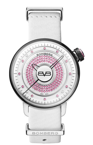 Bomberg BB-01 LADY SKYLIGHTER PINK & WHITE CT38H3SS.12-1.9 Replica Watch